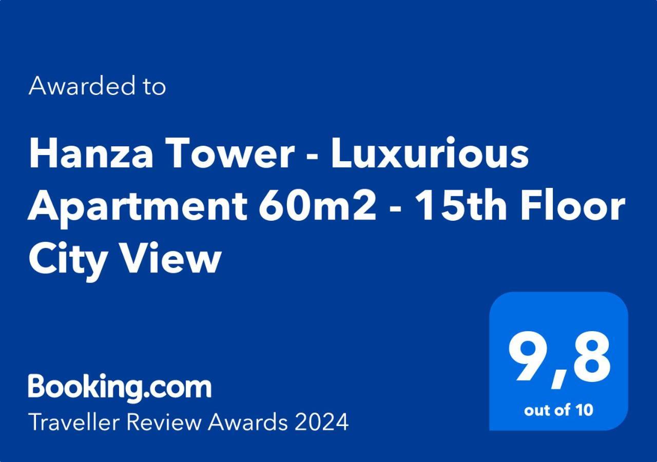 שצ'צ'ין Hanza Tower - Luxurious Apartment 60M2 - 15Th Floor City View מראה חיצוני תמונה